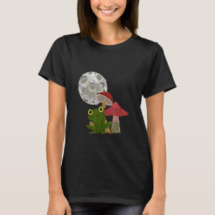 Camiseta Engraçado Sapo de cogumelo Mulheres Sapo Amor 2
