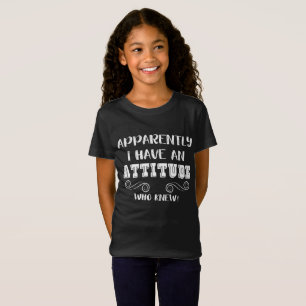 Camiseta Engraçado Sarcástico Cita Garotas Adolescentes A