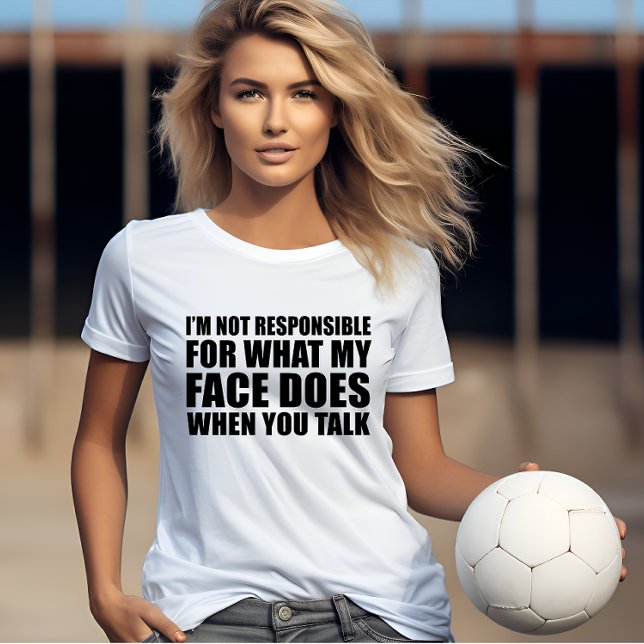 Camiseta Engraçado sarcástico cita humor sarcasmo introvert (Criador carregado)