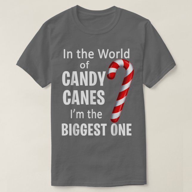 Camiseta Engraçado Sarcástico de Natal Doce Mano Cané o Big (Frente do Design)