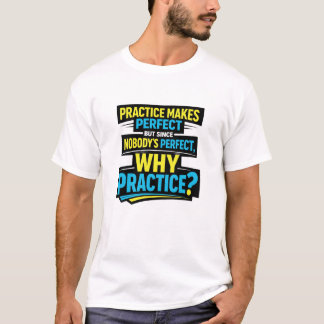Camiseta Engraçado, sarcástico, ninguém é perfeito, humorís