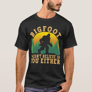 Camiseta Engraçado Sasquatch Yeti Cryptozoology