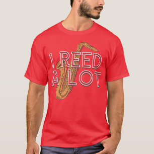 Camiseta Engraçado Saxofone de citação saxofone