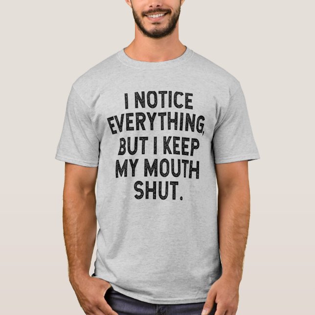 Camiseta Engraçado Sayings hilariante Citação Sarcasm Typog (Frente)