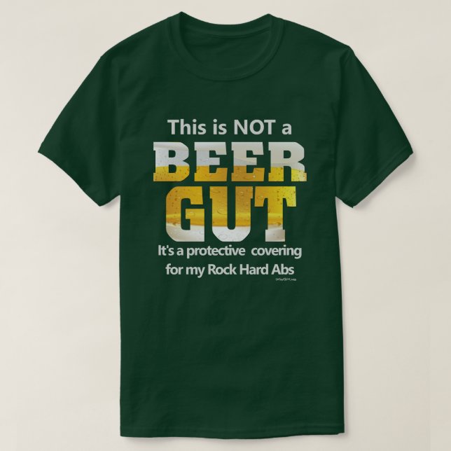Camiseta Engraçado Sayings | Não é um T-Shirt CERVEJA (Frente do Design)