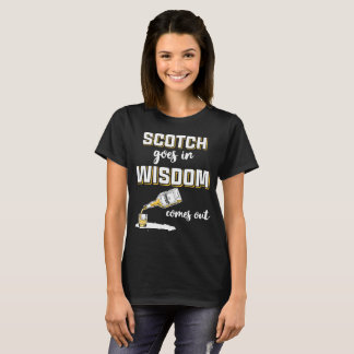 Camiseta Engraçado Scotch Scotch Whiskey