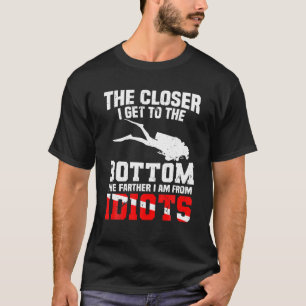 Camiseta Engraçado Scuba Divisor Sinalizador Divisor Cotaçã