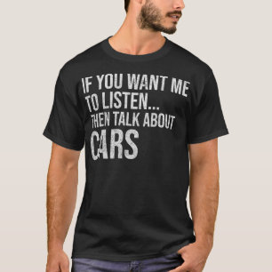 Camiseta Engraçado se quer que eu ouça falar sobre o humor
