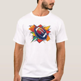 Camiseta Engraçado "Se Rugby Fosse Fácil Eles Chamariam de 