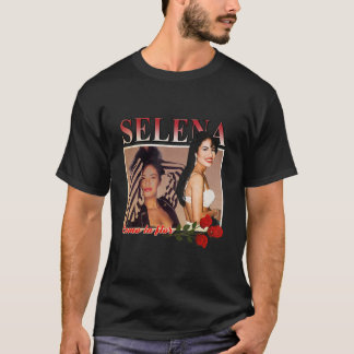 Camiseta Engraçado Selenas Quintanilla Vaporwave