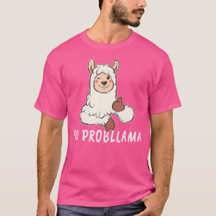 Camiseta Engraçado Sem Problema Llama Lama Alpaca Ovelhas A