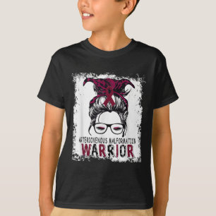 Camiseta Engraçado Sensibilização para Malformações Arterio