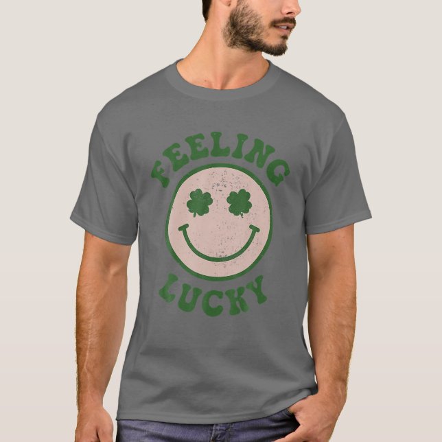 Camiseta Engraçado Sentir Sorriso Cara Meme (Frente)