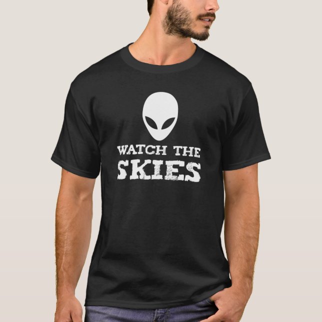 Camiseta Engraçado sequestro de Alienígenas OVNI Nova Jerse (Frente)