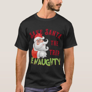 Camiseta Engraçado Ser Papais noeis Nojentos Cláusula Natal