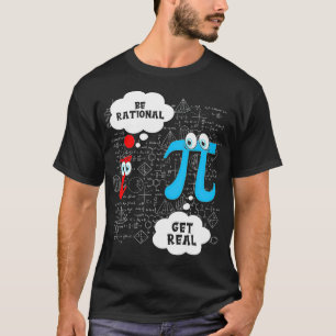 Camiseta Engraçado Ser Racional Obter Estatísticas Bastante