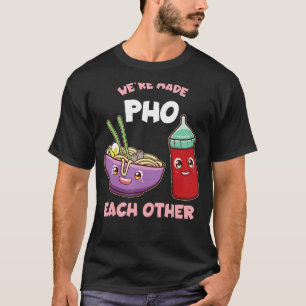 Camiseta Engraçado sermos Feitos Foodie Uns aos Outros