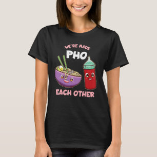 Camiseta Engraçado sermos Feitos Foodie Uns aos Outros