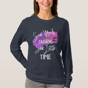 Camiseta Engraçado Sewing Themed Slogan