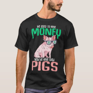 Camiseta Engraçado Show Pigs County Fair Hogs Premium