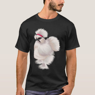 Camiseta Engraçado Silkie Chicken