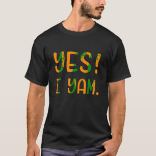 Camiseta Engraçado, sim, eu gosto de batata doce combinando