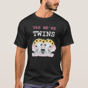 Camiseta Engraçado Sim, somos gêmeos para gêmeos idênti