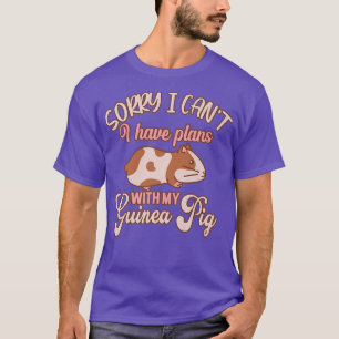 Camiseta Engraçado, Sinto Muito Por Ter Planos Com Minha De