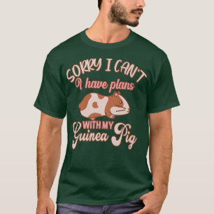 Camiseta Engraçado, Sinto Muito Por Ter Planos Com Minha De