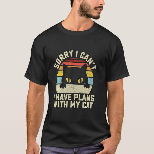 Camiseta Engraçado, Sinto Muito Que Posso Ter Planos Com Me (Frente)