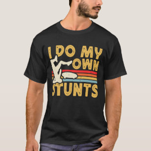 Camiseta Engraçado Skate de skate Eu faço minhas próprias a
