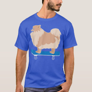 Camiseta Engraçado Skateboard Bassett Hound Dog Men Boys Sk