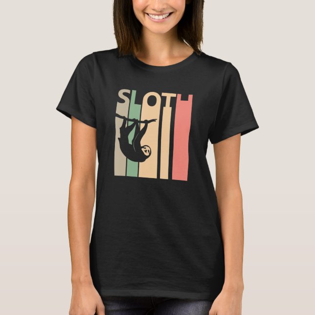 Camiseta Engraçado Sloth Costume (Frente)