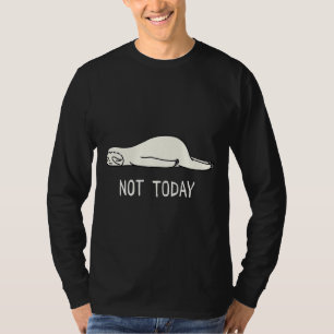 Camiseta Engraçado Sloth Cotação Adora Preguiça Para Mulher