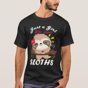 Camiseta Engraçado Só Uma Menina Que Adora Lama Para As Mul