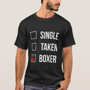 Camiseta Engraçado Solteiro de citação Boxer Levado Boxer L