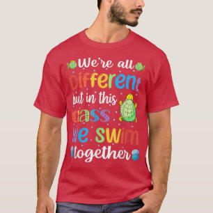 Camiseta Engraçado somos todos diferentes, mas nesta classe
