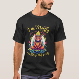 Camiseta Engraçado, sou o maior amor pela paz e um pouco so