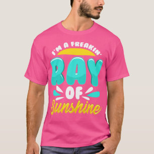 Camiseta Engraçado, sou um raio de sol estranho