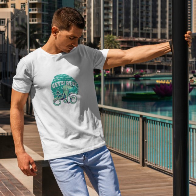 Camiseta Engraçado Squid Animal (Criador carregado)
