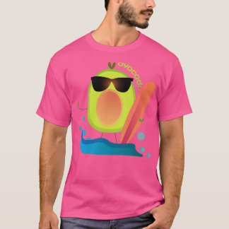Camiseta Engraçado surfando doce Engraçado Avocado
