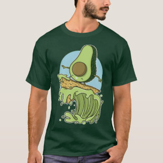 Camiseta Engraçado Surfe no Avocado 51