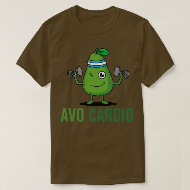 Camiseta Engraçado Surfing Avo Cardio (Frente do Design)