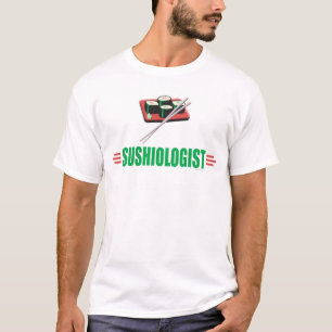 Camiseta Engraçado Sushi