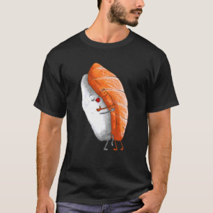 Camiseta Engraçado Sushi Hug Para Crianças Mulheres Legal F