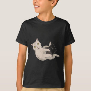 Camiseta Engraçado sussurro de computador Cat IT Profession