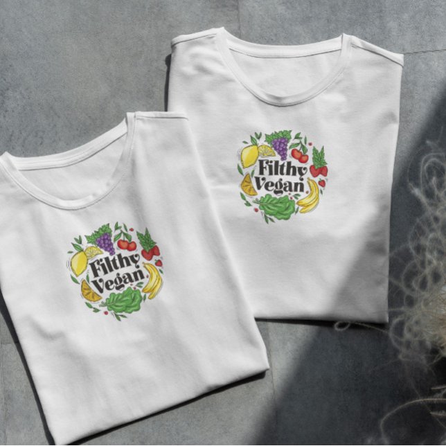 Camiseta Engraçado Suthy Vegan (Criador carregado)