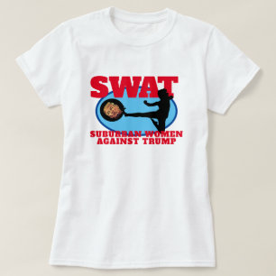 Camiseta Engraçado "SWAT: Mulheres Suburbanas Contra Camis