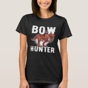 Camiseta Engraçado T Rex Arco Fome Arqueiro Dinossauro T R