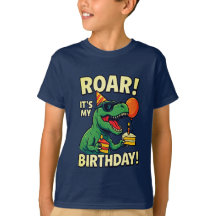 Engraçado T-Rex Dino Birthday